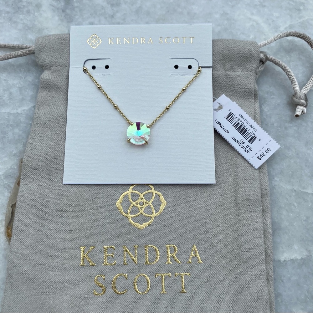 💎 Kendra Scott Jolie Gold Pendant Necklace